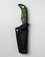 Karl Jr Deadhead Fixed | Green Micarta + 14C28N