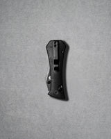 Pocket Bowie Deadhead Crossbar | Black Micarta + Black 14C28N