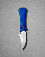 Pocket Bowie Deadhead Crossbar | Blue Micarta + 14C28N