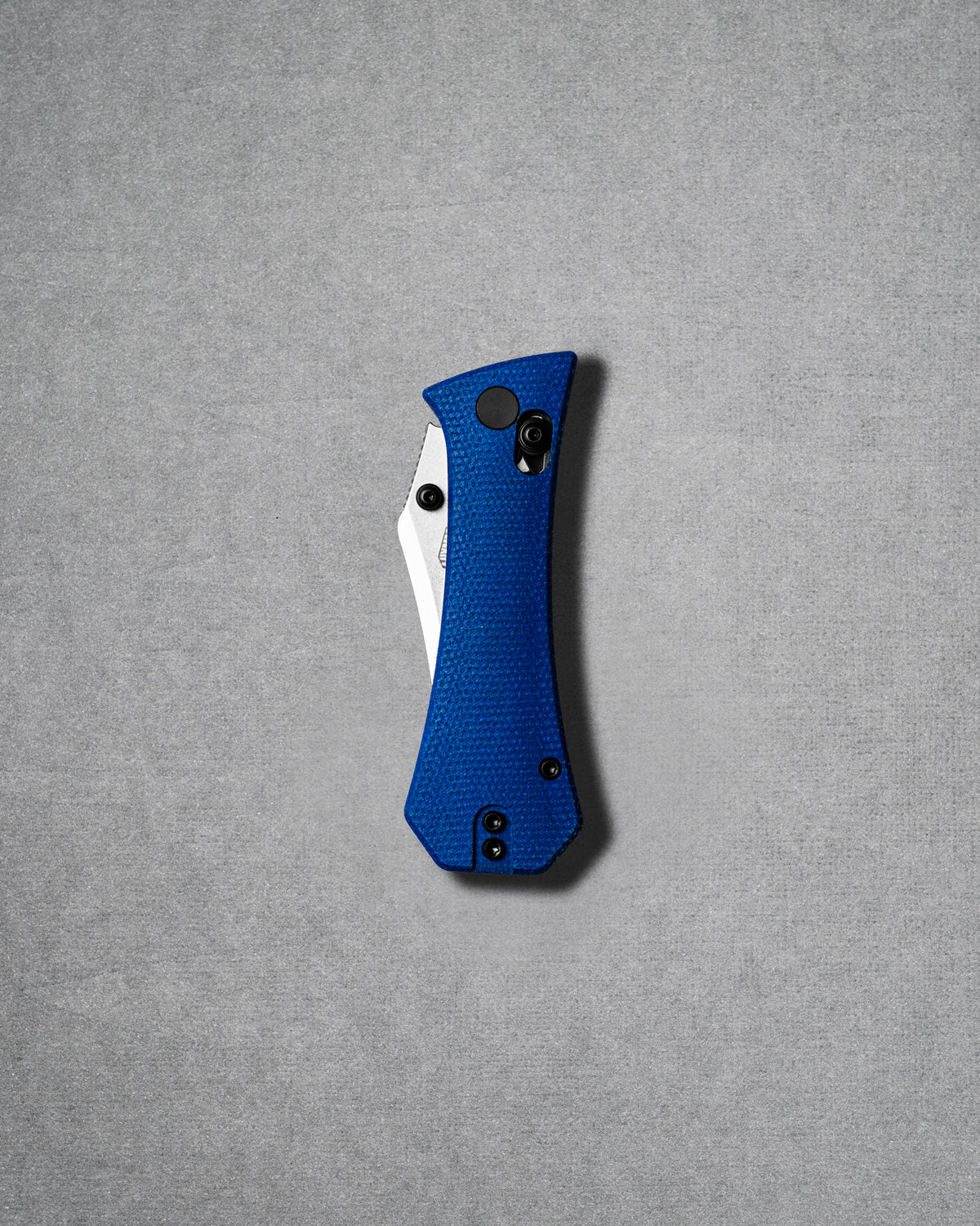 Pocket Bowie Deadhead Crossbar | Blue Micarta + 14C28N