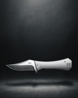 Pocket Bowie Framelock | Titanium + Stonewash M390