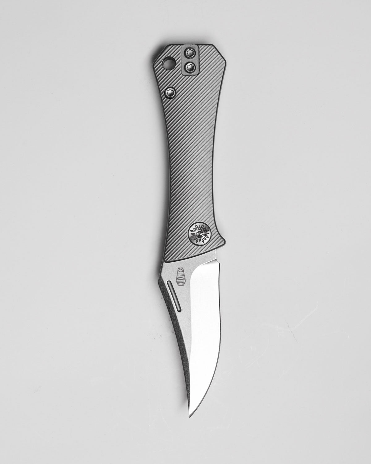 Pocket Bowie Slipjoint | Titanium + Stonewash M390