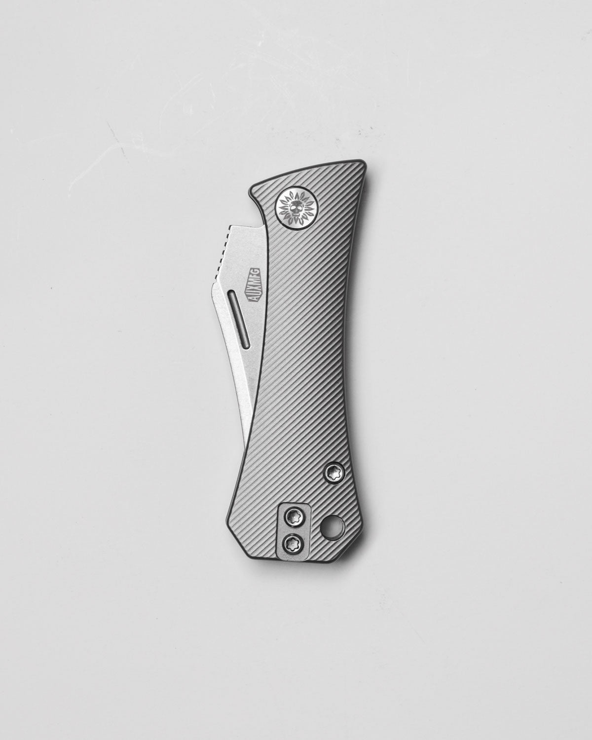 Pocket Bowie Slipjoint | Titanium + Stonewash M390