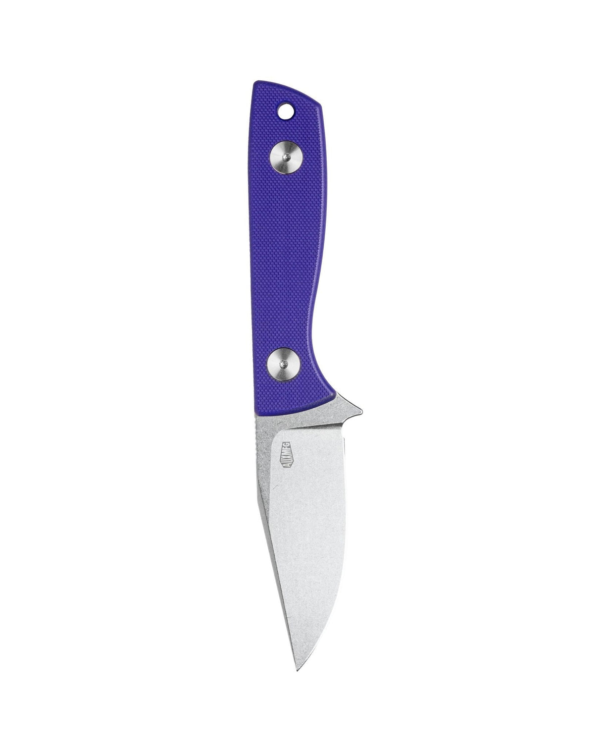 Runt XL Deadhead Fixed | Purple G10 + Stonewash 14C28N
