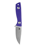 Runt XL Deadhead Fixed | Purple G10 + Stonewash 14C28N