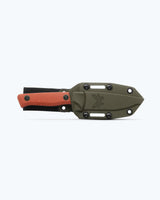 SlipRidge™ Fixed | Rust Orange G10 + Magnacut