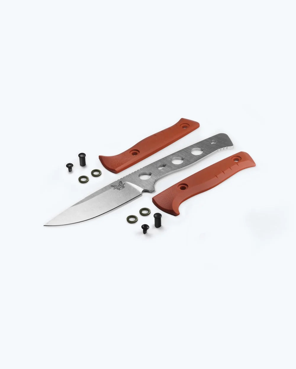 SlipRidge™ Fixed | Rust Orange G10 + Magnacut