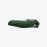 945 Mini Osborne | Green Aluminium + Satin S30V