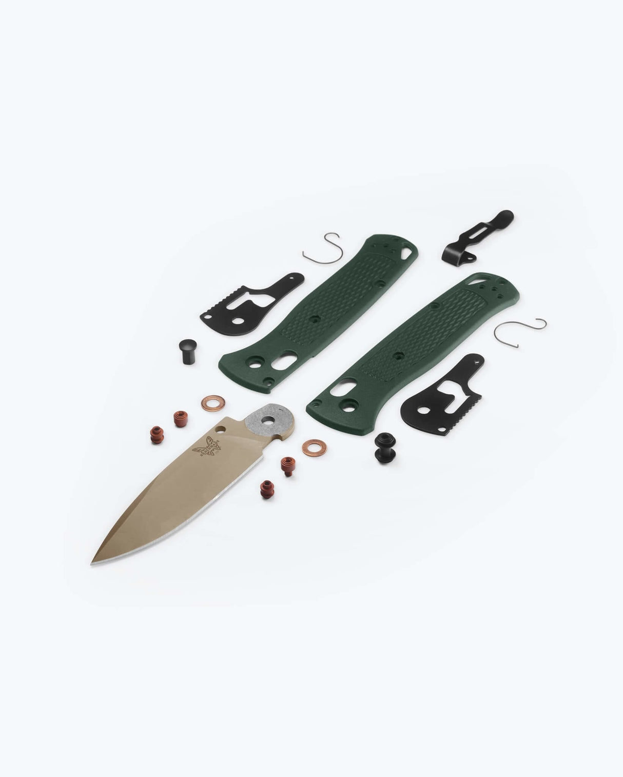 Bugout | Taiga Green Grivory + Tan Cerakote Elmax