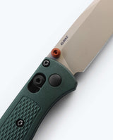 Mini Bugout | Taiga Green Grivory + Tan Cerakote Elmax