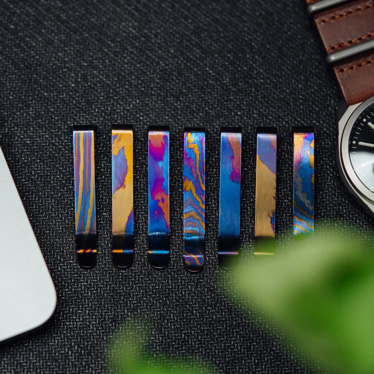Timascus Pen Clip