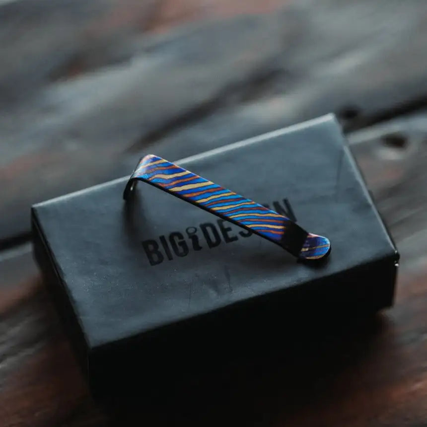 Timascus Pen Clip