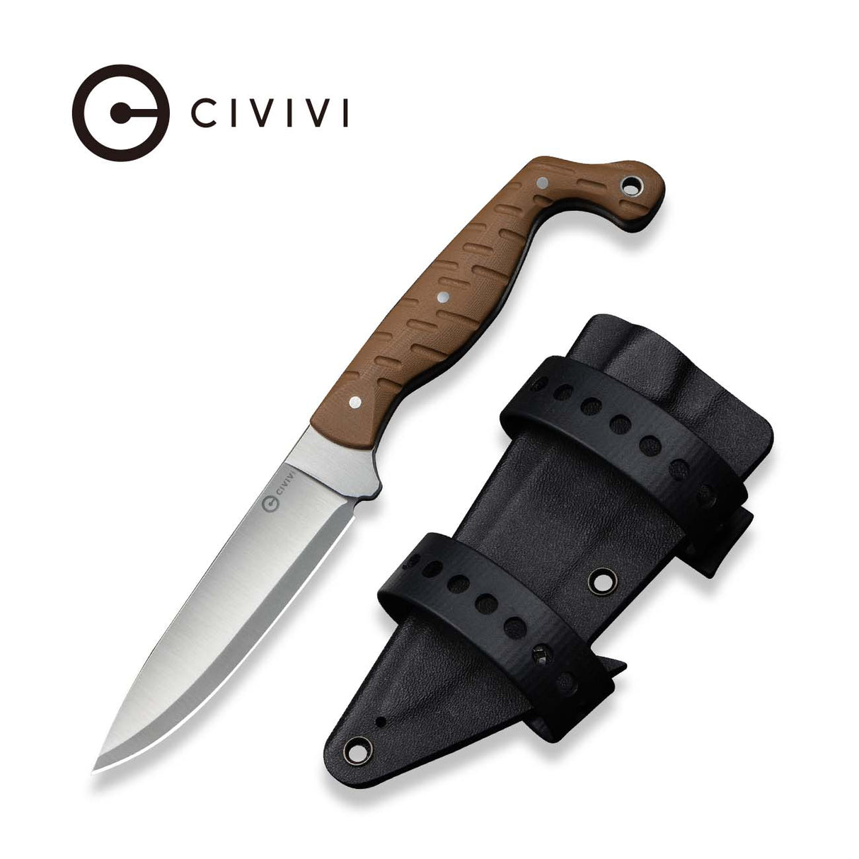 MDRN Hunter | Brown G10 + Satin