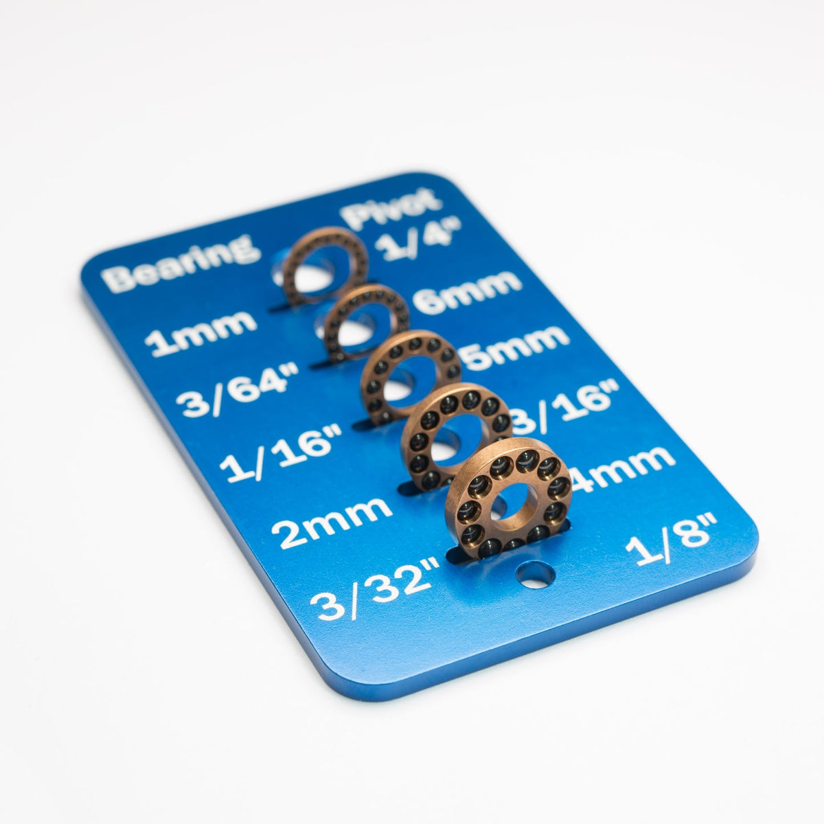 Cheat Sheet - Bearing Test Fit Card
