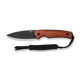 Altus Fixed Blade | Guibourtia Wood + Stonewash 14C28N