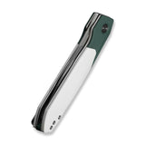 BRR15 Light | Teal Green & White G10 + Satin Nitro-V