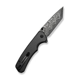 Button Lock Brazen | Twill Carbon Fibre + Tanto Dama Blade