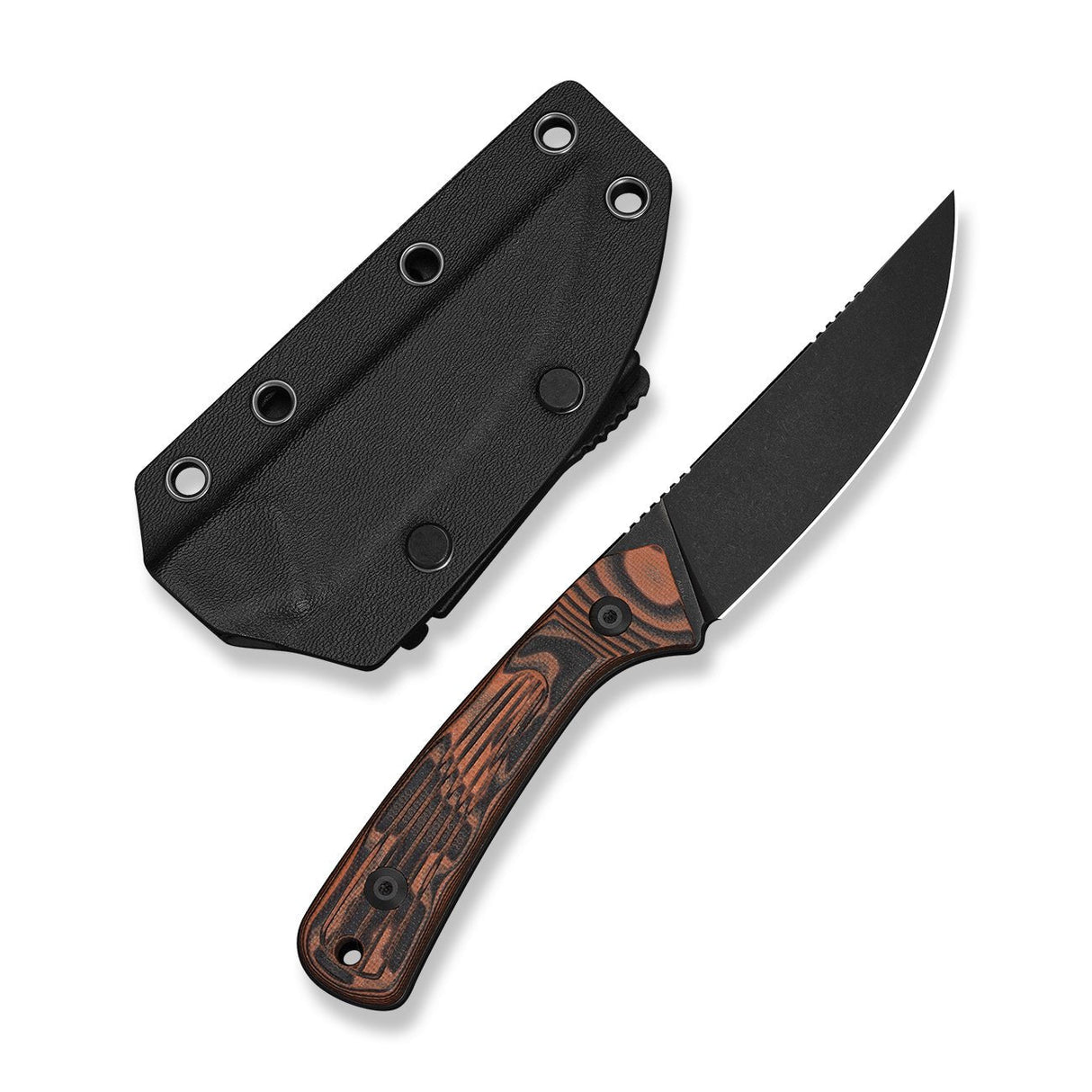 Carveth | Orange & Black G10 + Blackwash AEB-L