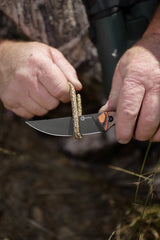 Carveth | Orange & Black G10 + Blackwash AEB-L