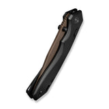 Brova | Black Aluminium + Dark Brown Stonewash