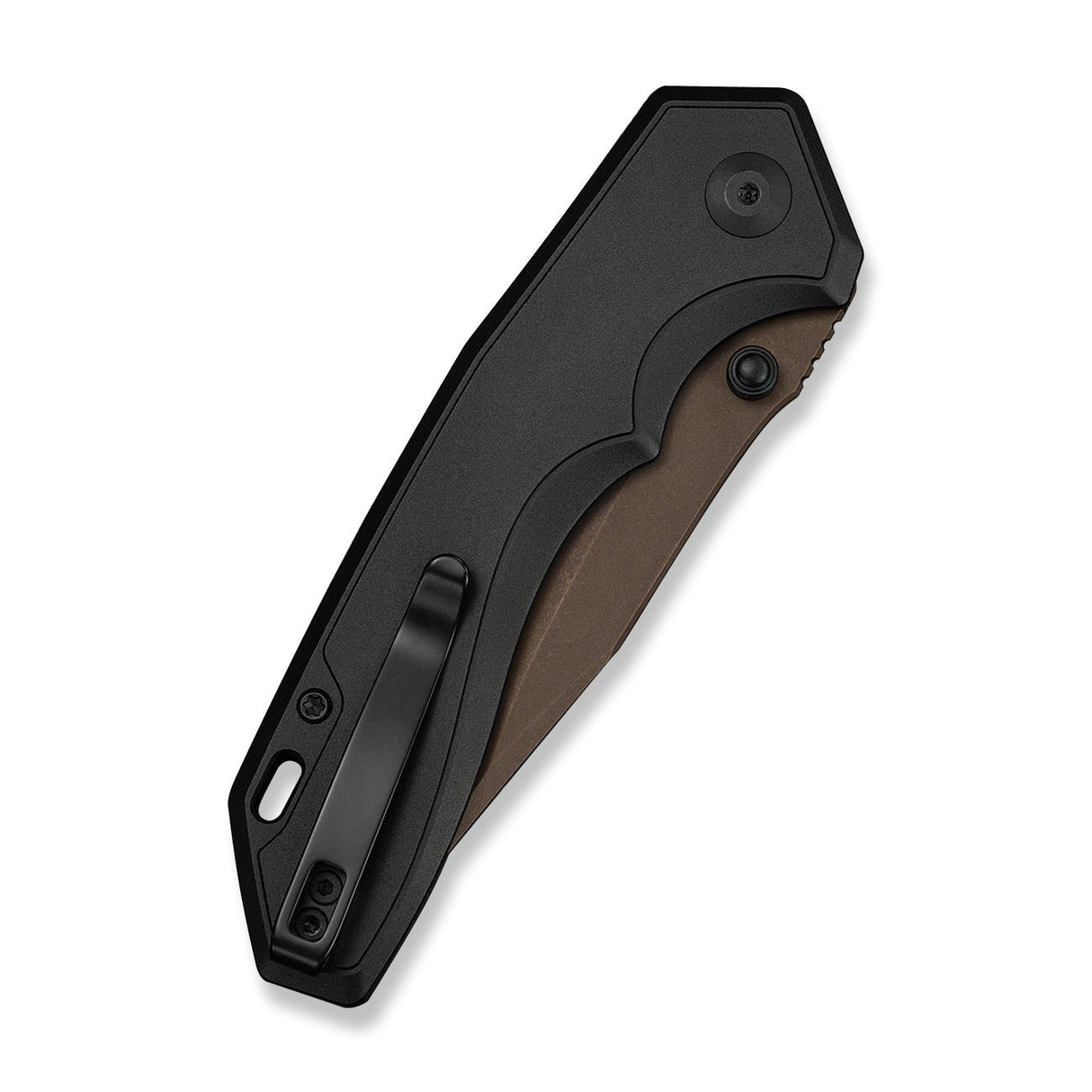 Brova | Black Aluminium + Dark Brown Stonewash