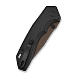 Brova | Black Aluminium + Dark Brown Stonewash