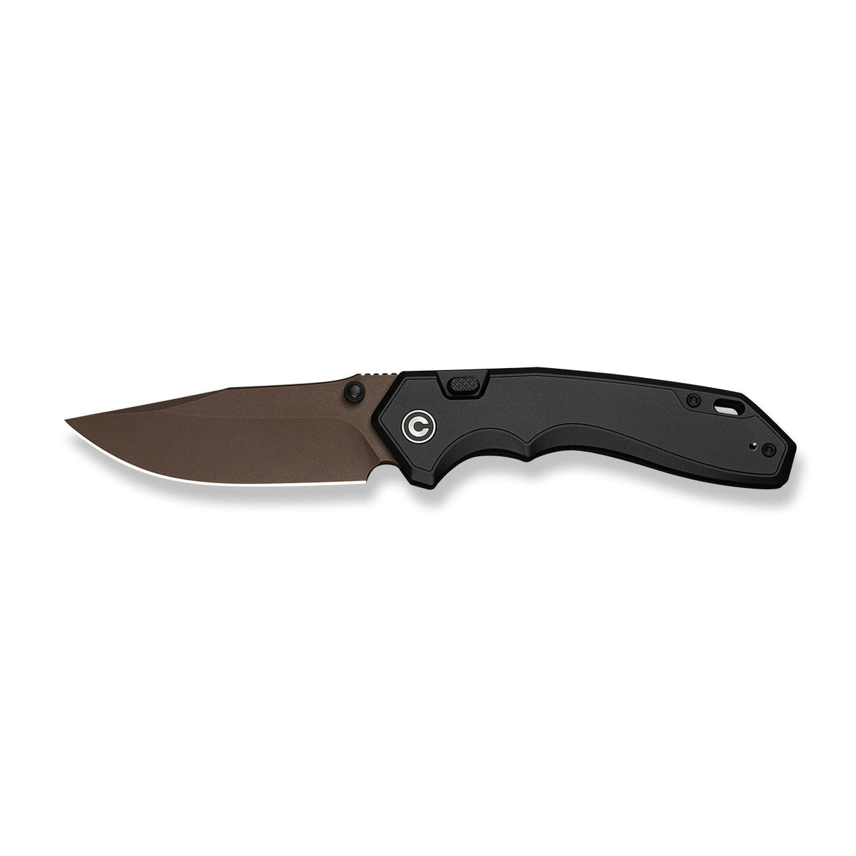 Brova | Black Aluminium + Dark Brown Stonewash