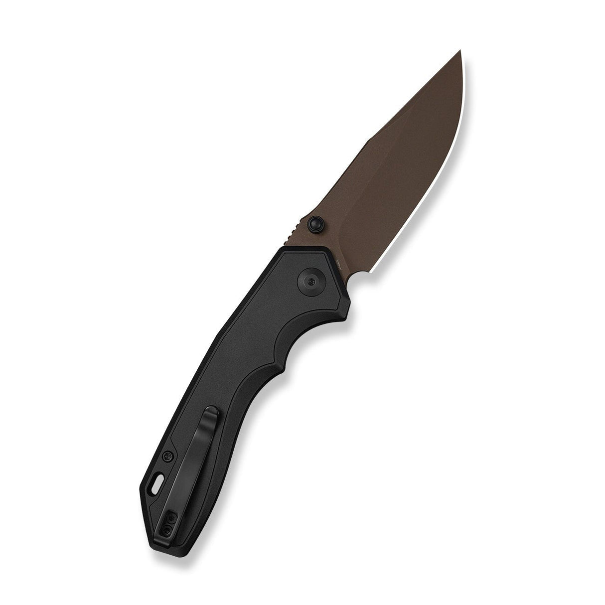 Brova | Black Aluminium + Dark Brown Stonewash