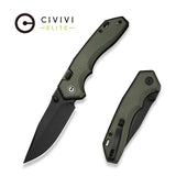 Brova | Forest Green Aluminium + Blackwash S35VN