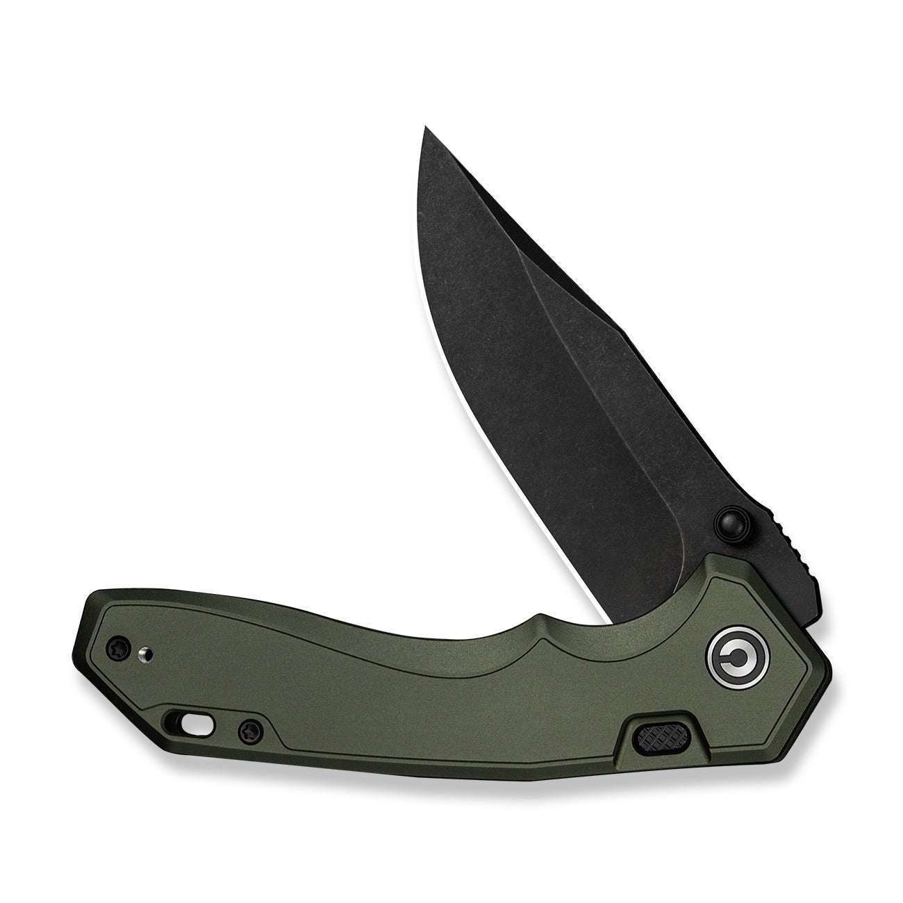 Brova | Forest Green Aluminium + Blackwash S35VN