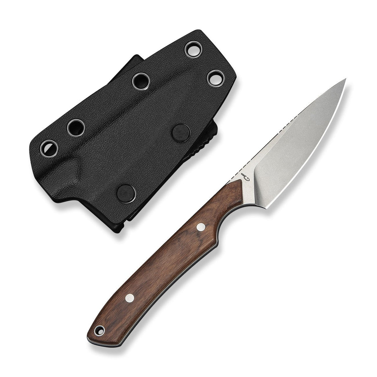 High Grass Field Knife | Guibourtia Wood + Stonewashed 14C28N