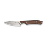High Grass Field Knife | Guibourtia Wood + Stonewashed 14C28N