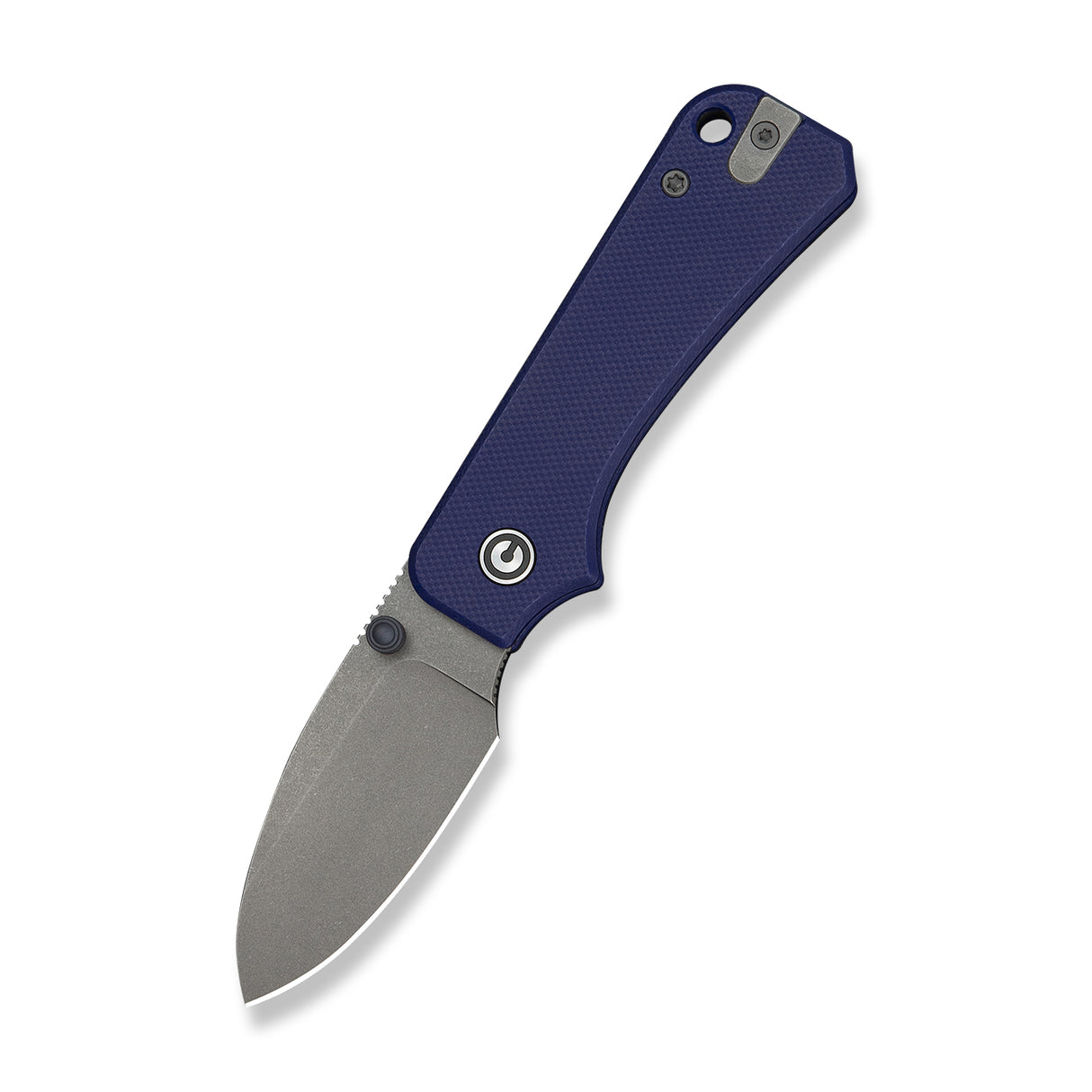 Baby Banter Slipjoint | Blue G10 + Grey Stonewash Nitro-V