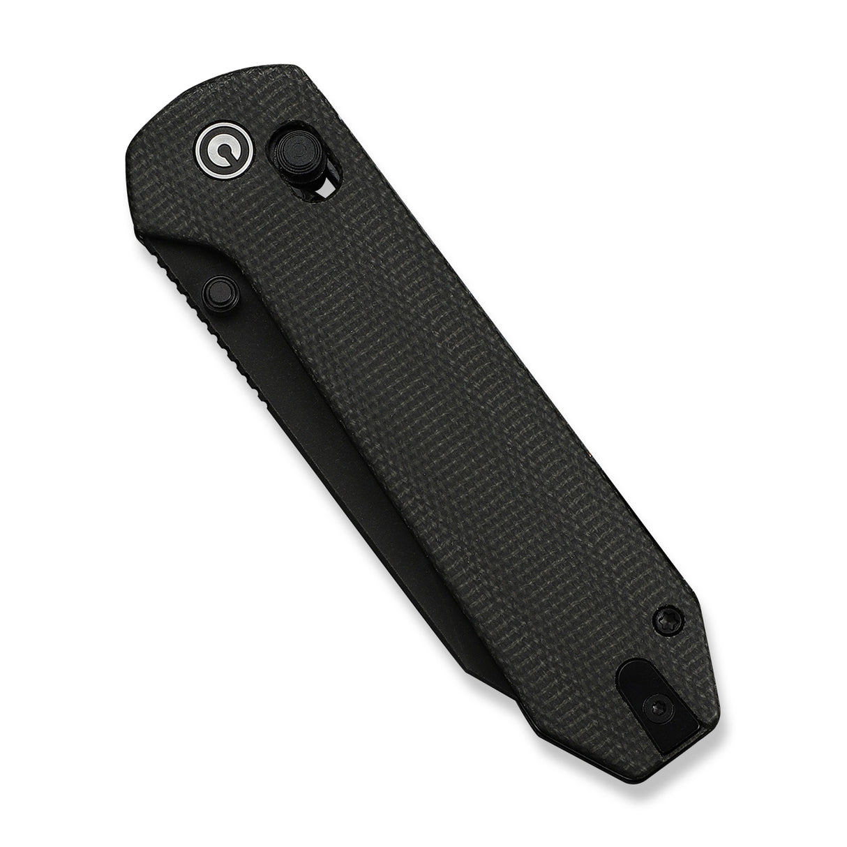 Over Yonder | Dark Green Canvas Micarta + Blackwash 14C28N