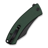 Outlaw Muk | Green G10 + Blackwash 14C28N
