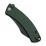 Outlaw Muk | Green G10 + Blackwash 14C28N