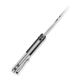 Outlaw Muk | Black & White G10 + Satin 14C28N