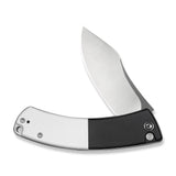 Outlaw Muk | Black & White G10 + Satin 14C28N