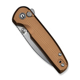 Mini Shakan | Coyote Ripple Aluminium + Satin Nitro-V