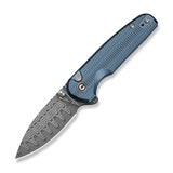 Mini Shakan | Blue Ripple Aluminium + Dama