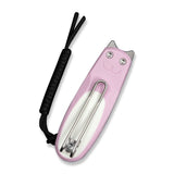 Purr | Pink & White G10 + Satin Nitro-V