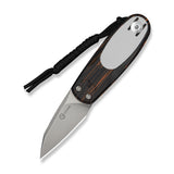 Purr | Orange, Black & White G10 + Stonewash Nitro-V