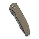 Ryson-E | Tan G10 + Stonewash 14C28N