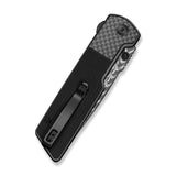 Zygon | Carbon Fibre + Grey G10 + Damascus
