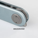 Corgi V | Macaron Blue Milled Aluminium + 14C28N - A3725