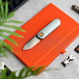 Corgi V | Macaron Blue Milled Aluminium + 14C28N - A3725