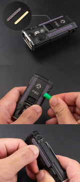 E10 LU | Compact Scroll-Wheel EDC Flashlight