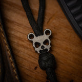 Morbid Mouse Lanyard Bead | Titanium