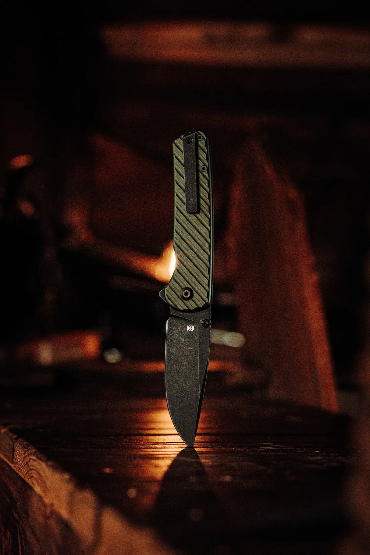 Iron Tide | Forest Green Aluminium + Blackwash 14C28N
