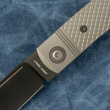 Gunslinger Jack | Crosshatch Ti + Belt Satin DLC S90V